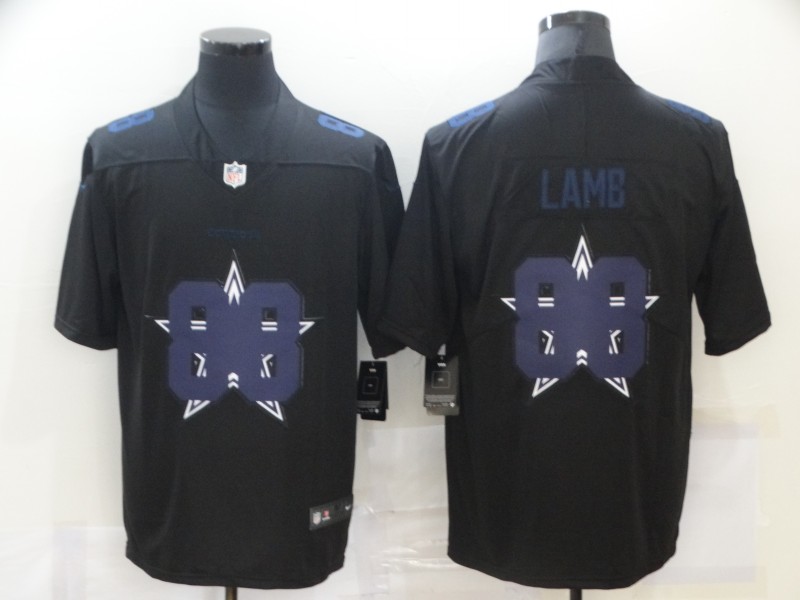 Men's Dallas Cowboys #88 CeeDee Lamb Black Alternate Jersey